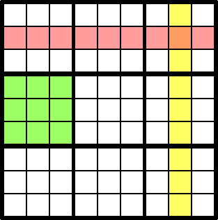 Sudoku met kleurtjes
